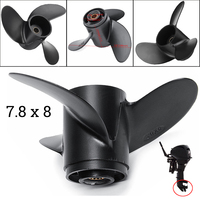 1 pc 3R1W64516-0 Aluminum Propeller 7.8x8 For Tohatsu Nissan Mercury Outboard Motor 4 5 6HP Engine Accessories Boat Propeller
