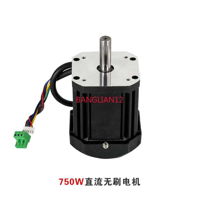 Brushless motor, brushless driver, high torque and heavy load stepless speed regulating motor lathe