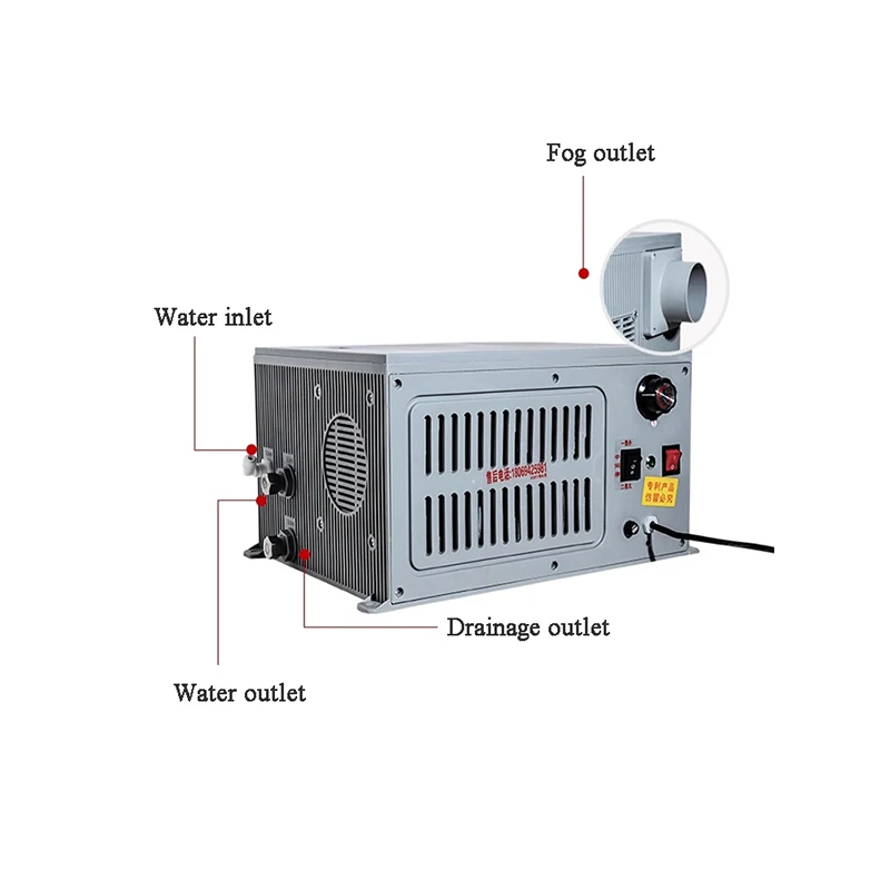 2/6kg High Capacity Ultrasonic Humidifier for Industrial