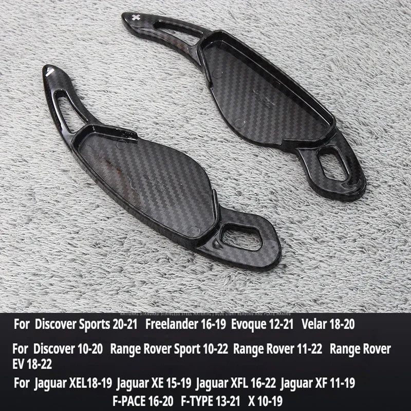 

ABS Car Steering Wheel Paddle Shift Gear Paddle Extension Shifter For Land Range Rover Discovery Sport Jaguar XF XE XFL XEL XJ