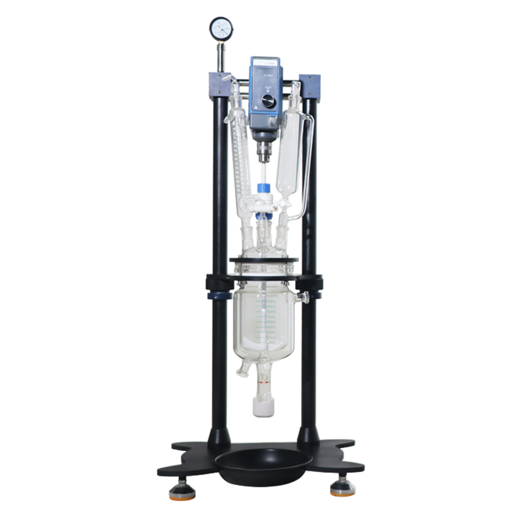 

XYSFT-II Automatic Jacketed Glass Reaction Kettle 10L-100L PLC Controlled