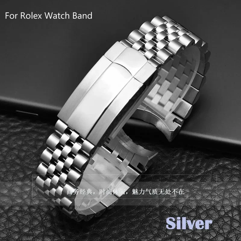 

316L Solid Stainless Steel Bracelet Luxury Watch Band For Rolex Oyster Perpetual Datejust DAYTONA SUBMARINER Strap 20mm 21mm