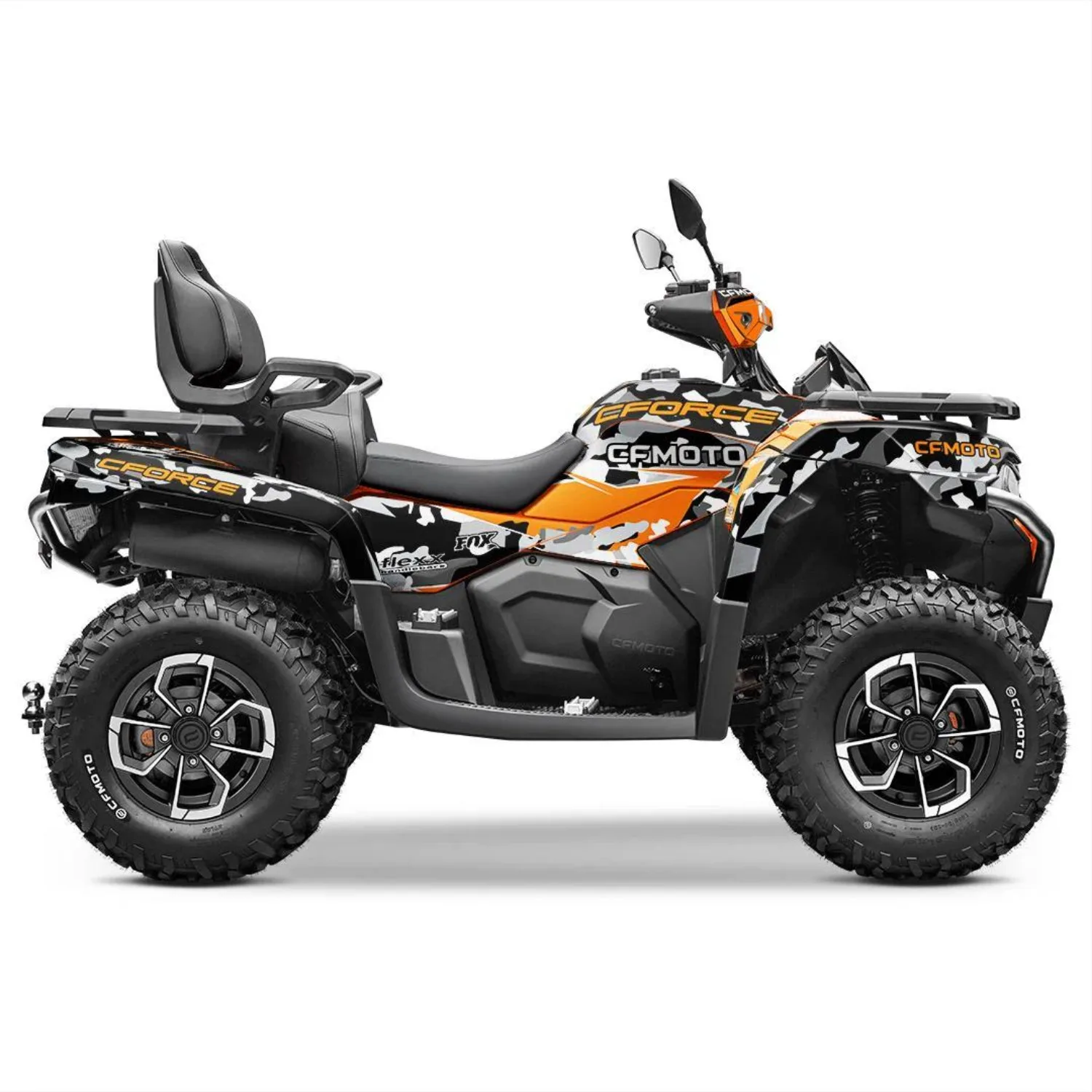 Motorcycle Body Fairing Sticker Decal Protective Quads / Atv 4x4 Full Graphic Kit For CFMOTO CFORCE 600 625 2020-2024 Design-7