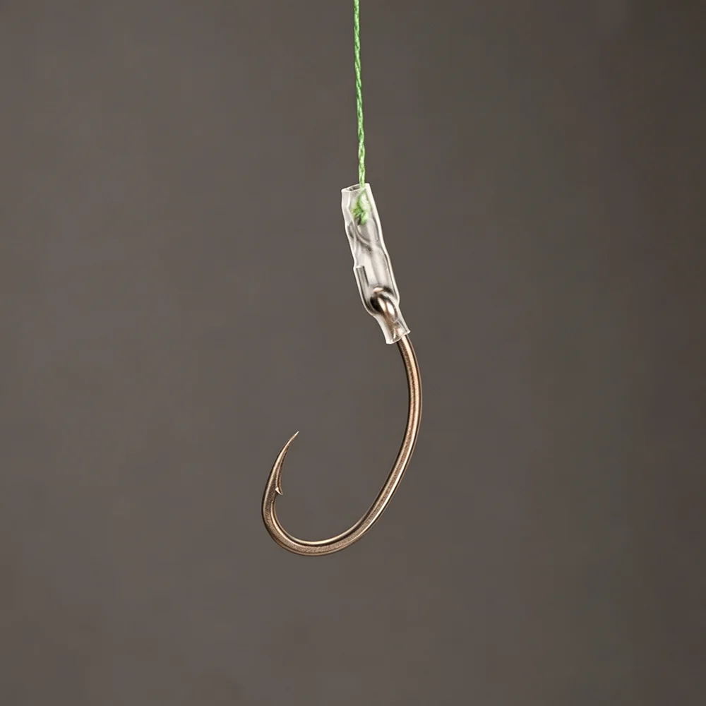 Hirisi AG206 100 Stück Karpfenangeln Schnellverschluss-Clip Ronnie Rig Hakenverbinder Karpfenangel-Zubehör – Detail 8