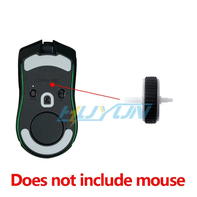 PP+ Mouse pulley/scroll Wheel/Roller/feet for Razer Cobra pro Wireless Gaming mouse