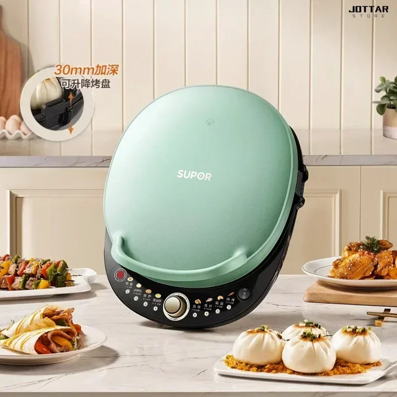 

Новая электрическая сковорода для блинов. Двустороннее отопление. Для домашнего использования. Блинчики Блинцевая сковорода. Углублено и увеличенное.