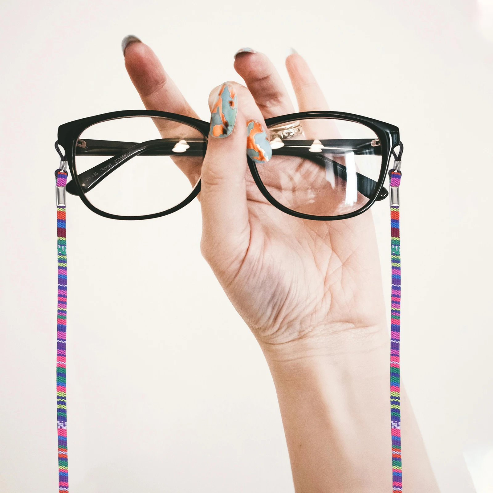 

6pcs Eyeglasses Chain Lanyard Flexible Cord Holder Rope Universal Compatibility Fashion For Women Men Glasses Accessories