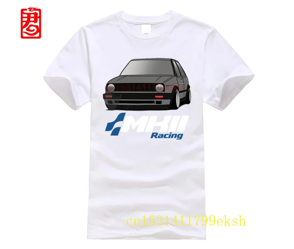 2023 New Fashion Cool Tee Shirt Fashion Golfs Mk2 Racings T-Shirt Japanese car fans MKII Custom T-shirt