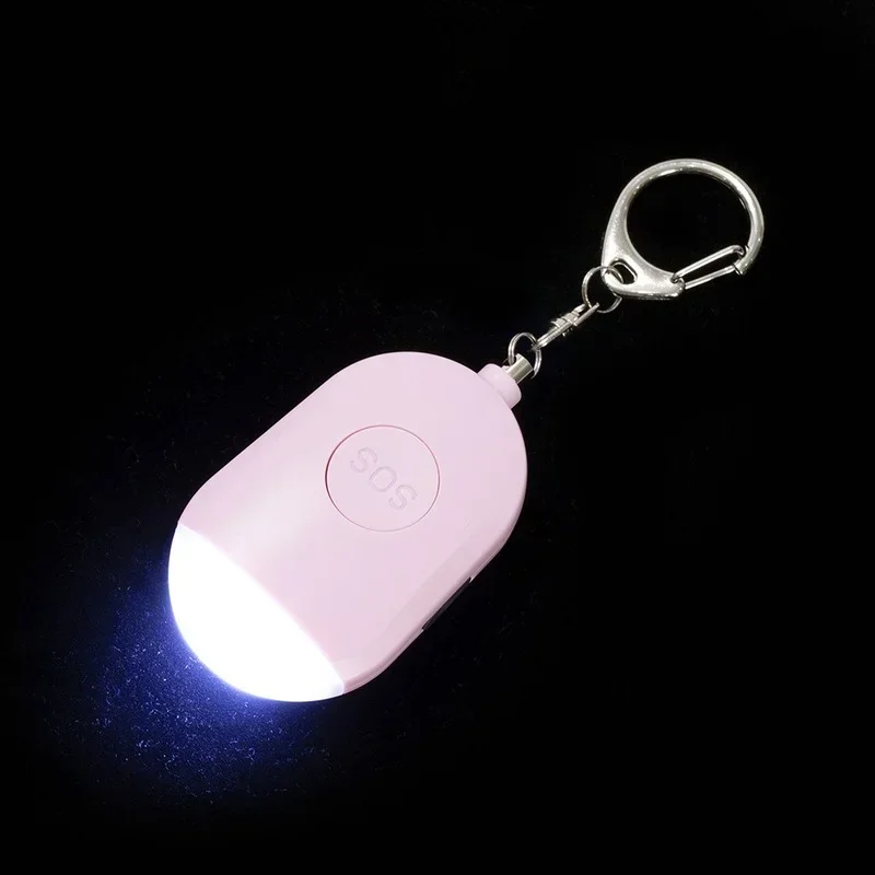 Self Defense Alarm 130Db Security Protect Alert Personal Safety Scream Loud Keychain Emergency Alarm for Women Kids Girl