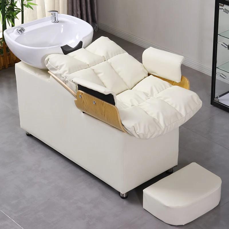 

Creative Premium Shampoo Chair Minimalist Simple Shampoo Chairs UniqueStyle Kosmetiksalon Ausstattung Möbel Salon Furniture