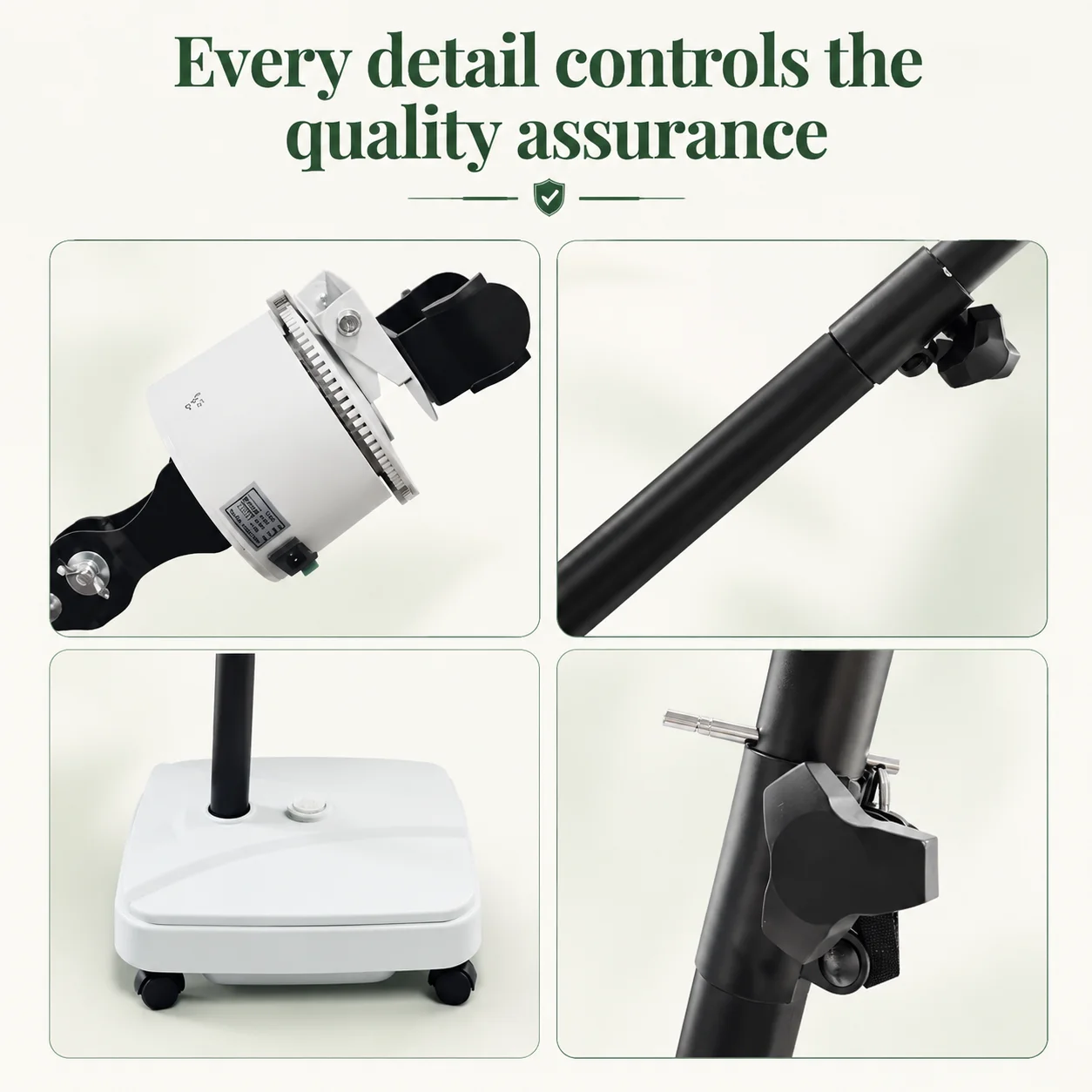360 Automatic Rotating Physiotherapy Stand Universal Adjustable Mount for Terahertz Light Wave Therapy Device Holder