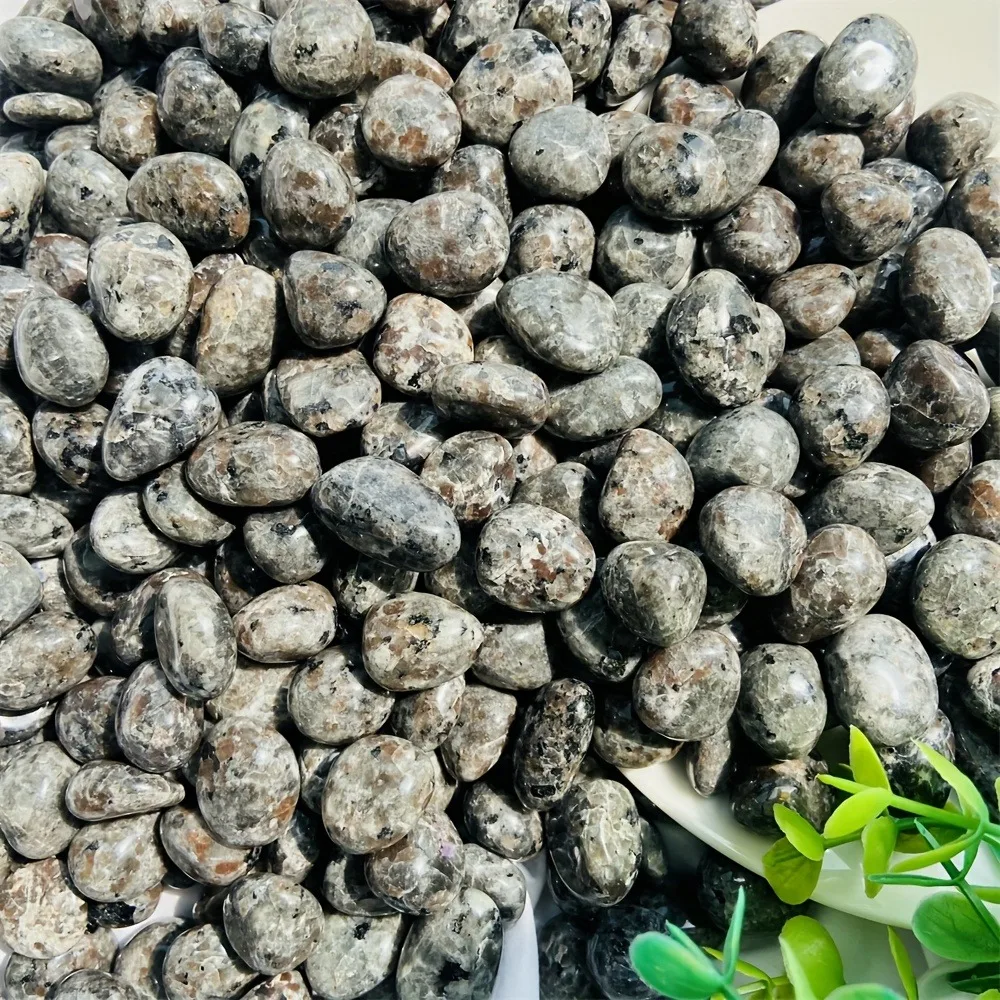 Natural Yooperlite Flame Stone Crystal Gravel | Large Particle Glowing Orange-Yellow Stones for Home Aquarium Garden Decor - Image 5