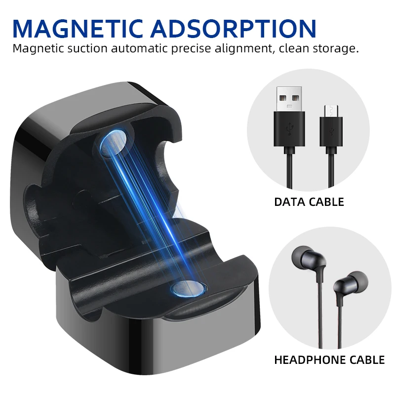 2026 New For Toyota Car Dashboard Data Cable Clip USB Line Hub Wire Holder Fixing Clamp For Toyota Corolla Camry Rav4 Yaris hilu