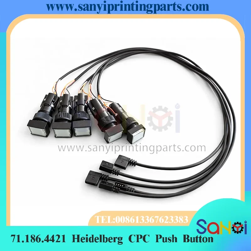 Best Quality Heidelberg CPC Push Button 71.186.4421 For SM102 MO Printing Machine Parts