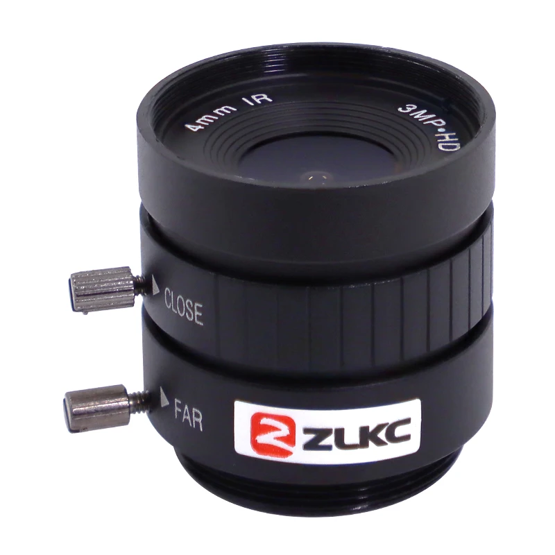 عدسة ZLKC CS ثابتة مثبتة على عدسة صناعية بؤرية يدوية F1.2 قزحية ، FA Megapixel لكاميرا رؤية الماكينة ، 4 عدسة ماكرو ،. 7 بوصة