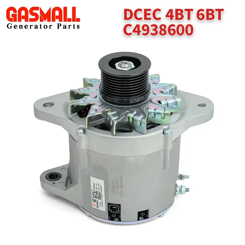 Cummins DCEC Diesel Engine Alternator 28V 45A 4938600 C4938600 37N-01010 Generator Spare Parts