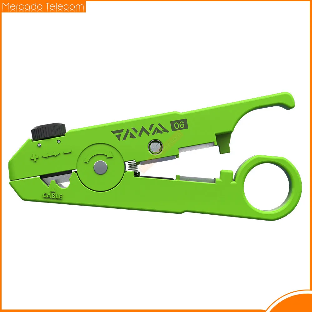 TAWAA 06/07/08 Coaxial Cable Wire Stripper Flat or Round Wire Coaxial Stripping tools Multi-functional Stripping Knife Pliers