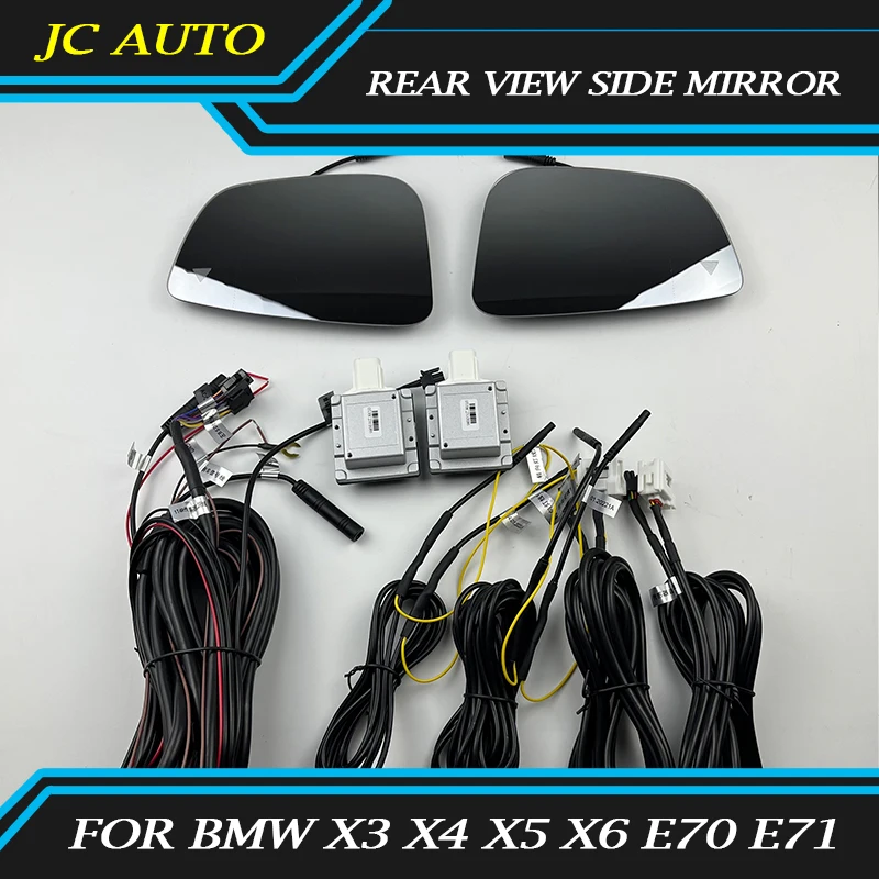 

Fit for BMW X3 X4 X5 X6 E70 E71 F30 F10G30 Car Sensor Blind Spot Detection Security System BSD BSM Monitor Rear View Side Mirror