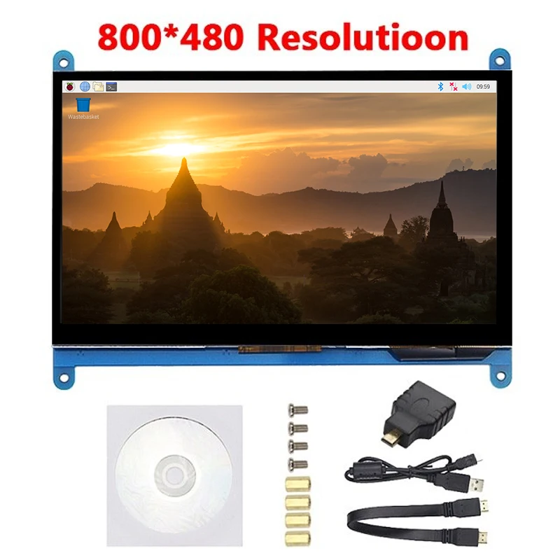 Raspberry Pi 7インチ　液晶 Pi 4 Model B 2GB Raspberry Pi 4 Model B 2GB - SC0193