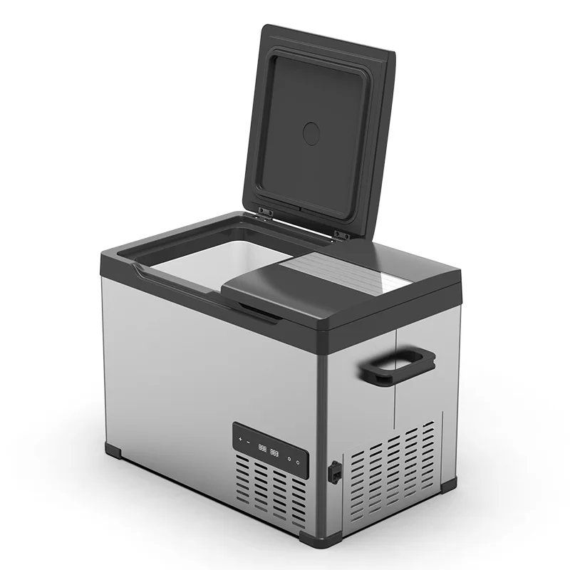 

CHT35 Large Capacity 35L 45L 55L Dual Zone Compressor 12V 24V 220V Outdoor Camping Portable Cooler Box