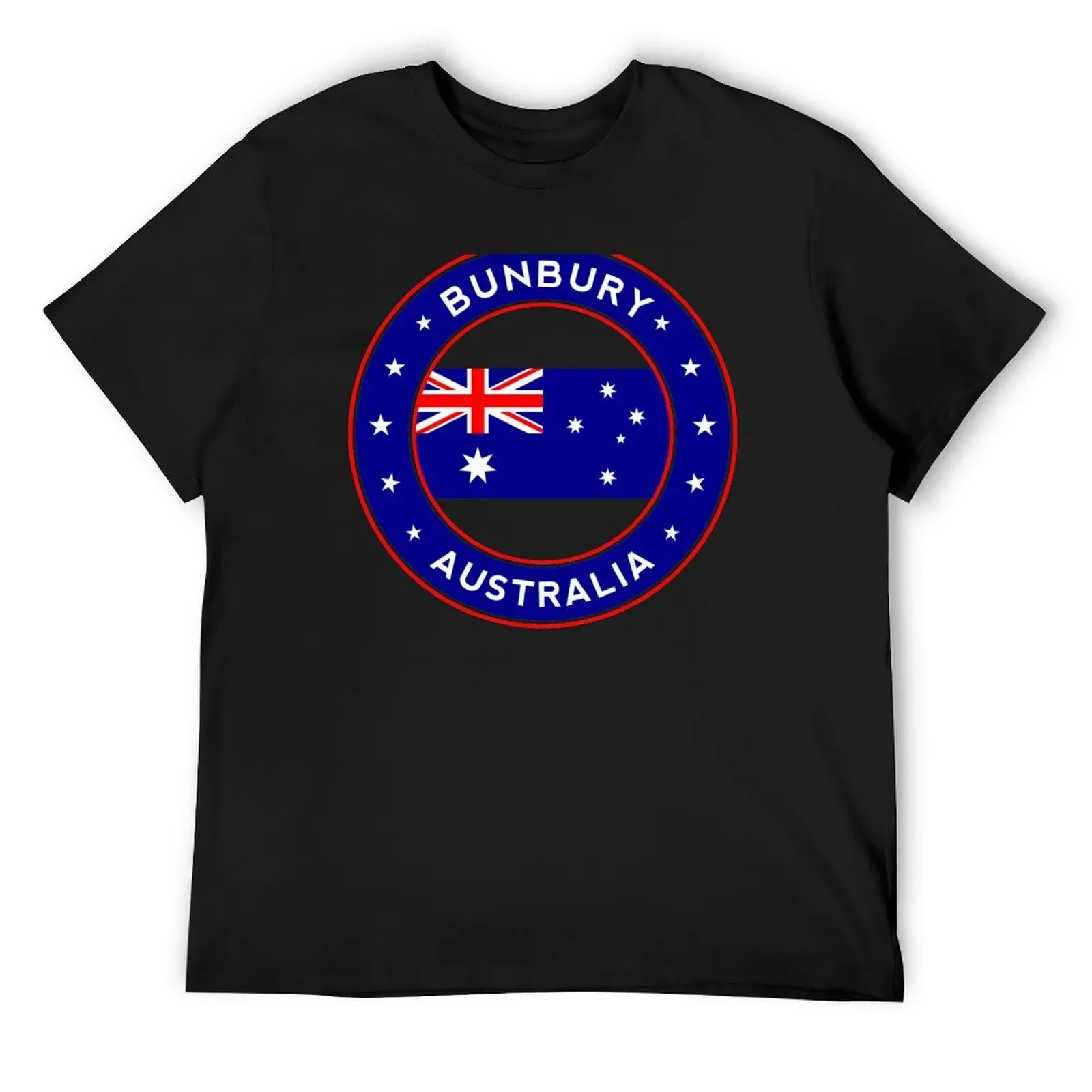 Bunbury, Australia T-Shirt customizeds anime Men's cotton t-shirt