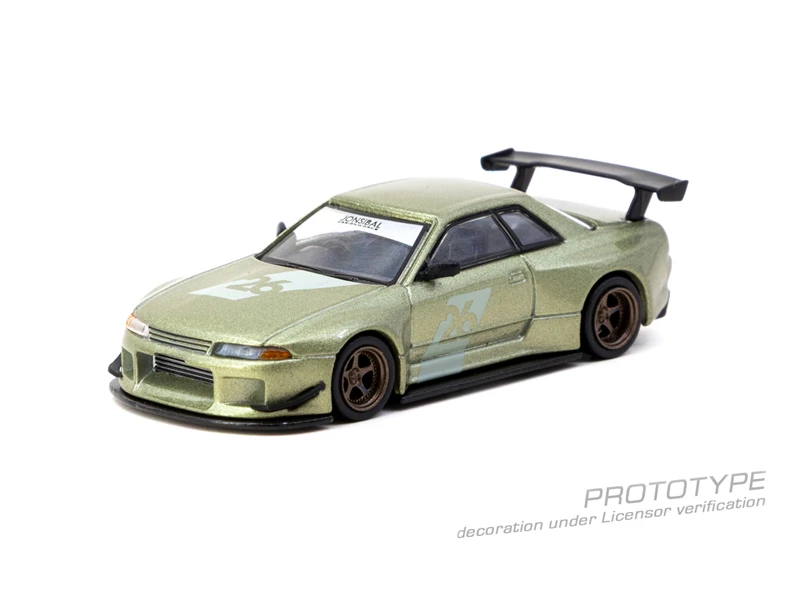 Bburago Tarmac Works 1:64 Vertex Ridge TE3006 Soarer Chromrot Druckguss-Modellauto 7
