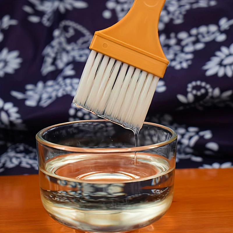High-Temperature Resistant BBQ Brush Kitchen Pancake Home Oil Brush Baking Cooking Food-Grade Non-Shedding Oil Brush