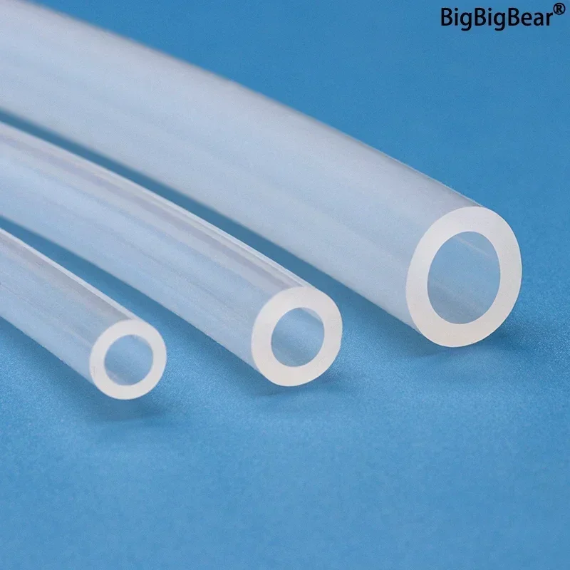 1/5/10M tuyau en caoutchouc de Silicone Transparent de qualité alimentaire ID 0.5 1 2 3 4 5 6 7 8 9 10 12mm o. D Flexible Tube en Silicone non