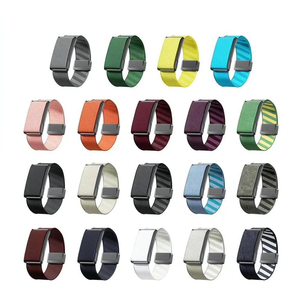 Pulseira de nylon magnética de substituição para relógio inteligente Amazfit Helio, bracelete trançado, pulseira ajustável, acessório desportivo macio
