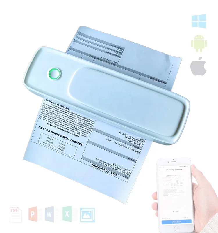 

A4 210 мм мобильный термопортативный 8-дюймовый беспроводной pos Impresora Portatil 80 мм 58 мм tsc чеков ручной парковочный мини-принтер этикеток