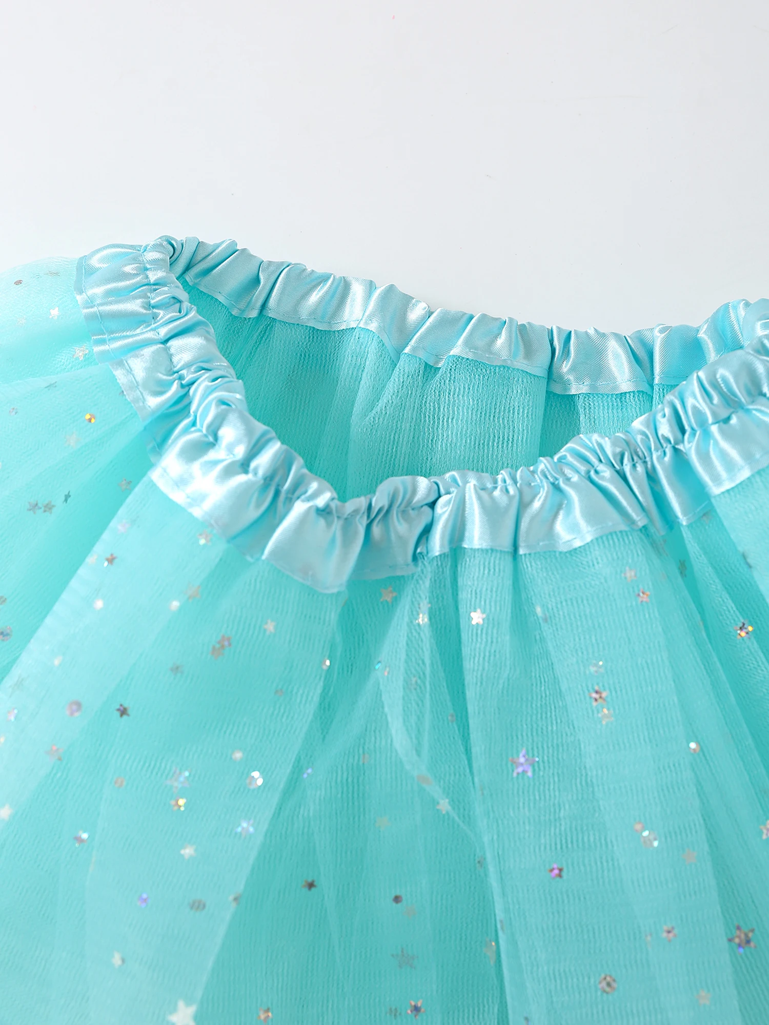 Baby girls Star Glitter Dance Tutu Skirt For Girl Sequin 3 Layers Tulle Toddler Pettiskirt Children Chiffon 2-8T