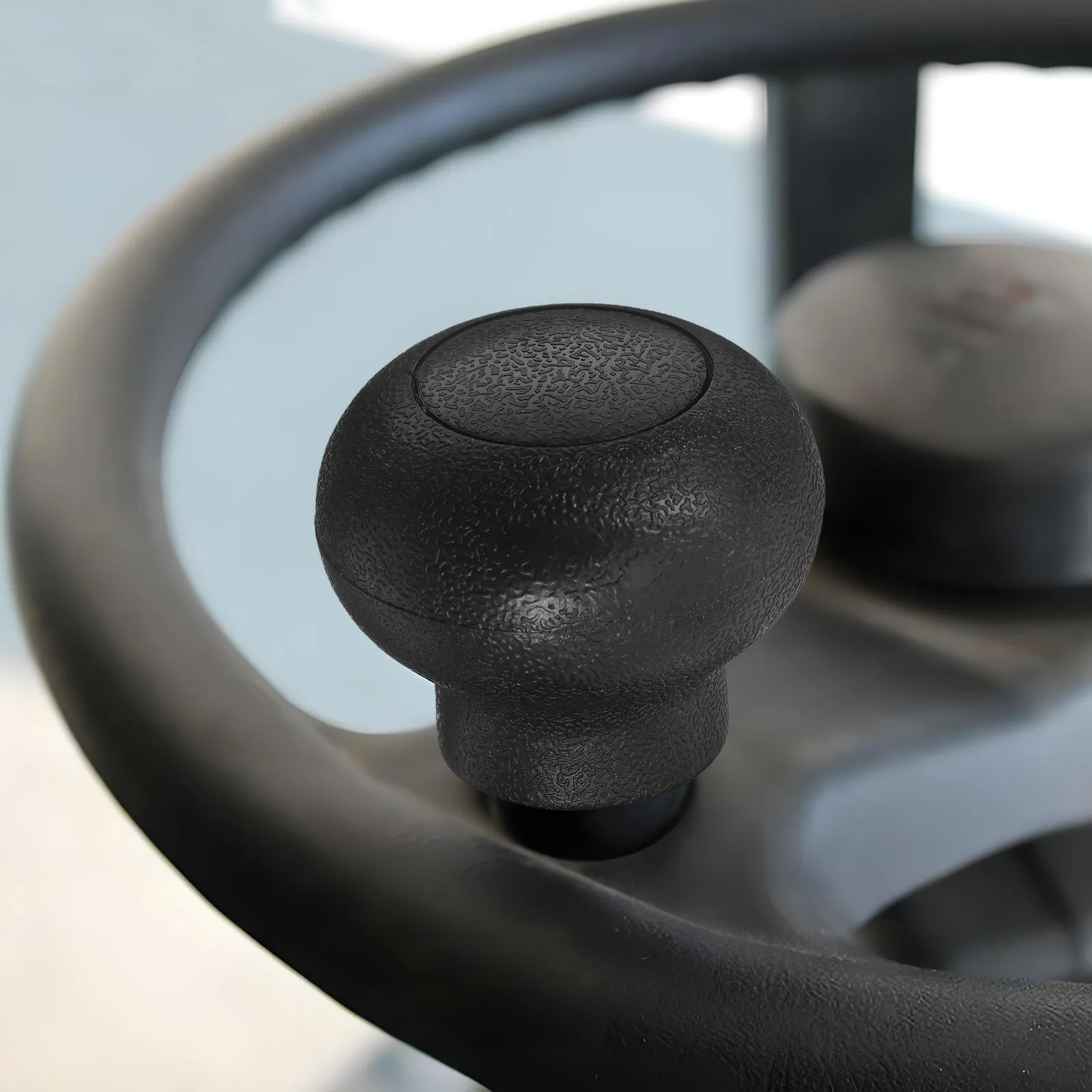 

Forklift Steering Wheel Knob Heavy Duty Forklift Accessories Ergonomic Grip Spinner Replacement for Industrial Control