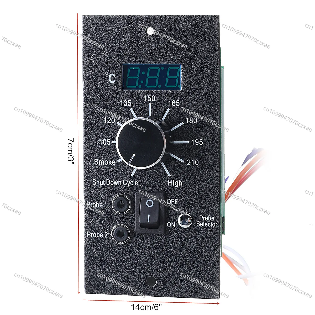 

Universal Wood Pellet Stove Compatible with European Standards, Fahrenheit Scale 230V 250W