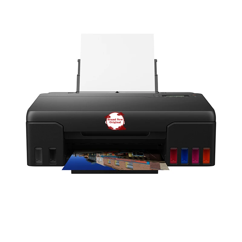 Printer Inkjet Warna A4/6 Baru Asli (G580) Pencetakan Jarak Jauh dengan Koneksi WIFI Langsung dan Antarmuka USB