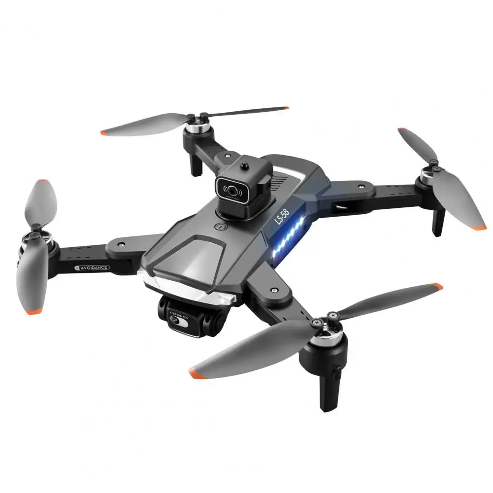 Fotografia Aérea Dobrável Drone, 4K HD-Compatível, Obstáculo Brushless Quadcopter Brinquedo com GPS, 2.4GHz Aeronave de Controle Remoto