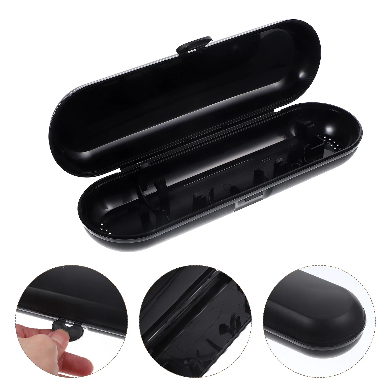 

School Hard Cover Carrier Electric Toothbrush Box Travel Case Portable Holder Man