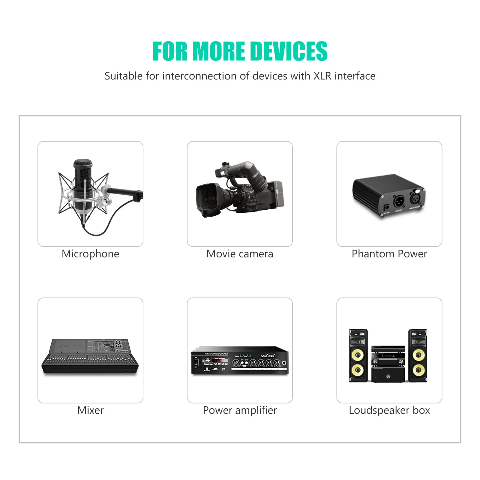 

3Pcs Microphone Audio Cable Xlr Male to Female Connector 24awg Heavy Duty Extension Cord for Mixer Speaker Sound Console