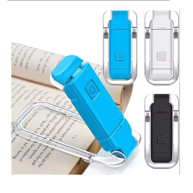 USB Rechargeable LED Bookmark Book Lamp Flexible Bright Clip On Mini Kids LED Reading Book light Reading Lamp Mini Night Light