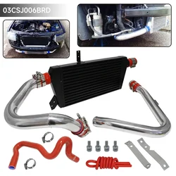 Upgrade FMIC Intercooler Kit For 96-01 VW Passat Audi A4 B5 1.8T Black / Blue /Red