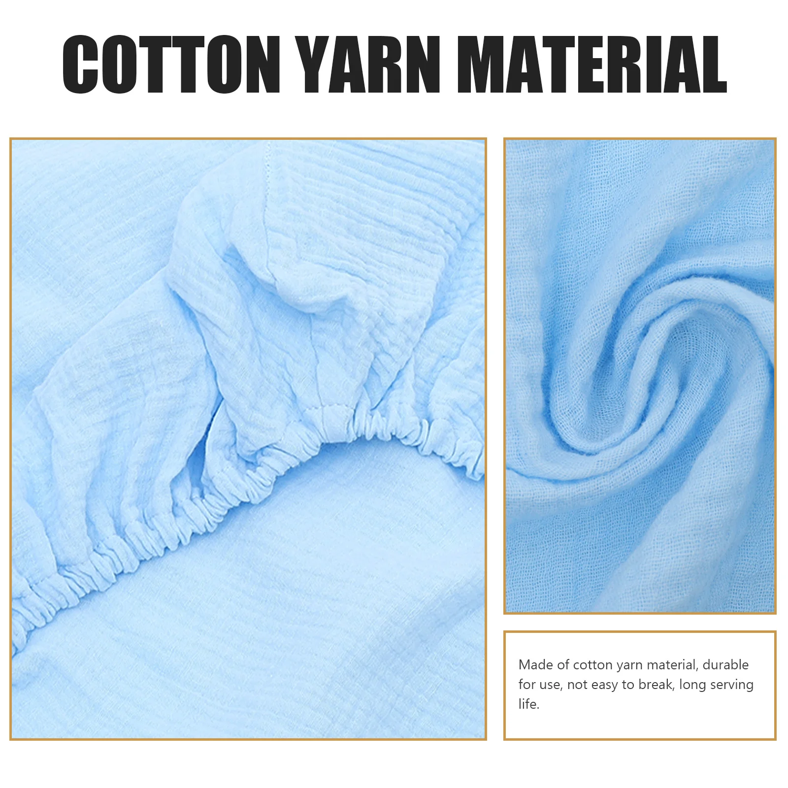 

Washable Cotton Yarn Changing Pad Cover Baby Diaper Changing Table Pad Cover Removable Reusable Soft Skin Friendly