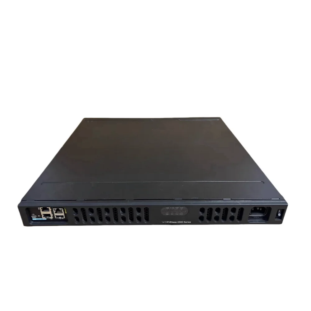 Network Switches  ISR4331/K9 Network Router with 3x GbE Ports 2 NIM + 1 SM Slots 4 GB FLASH AC Power SFP