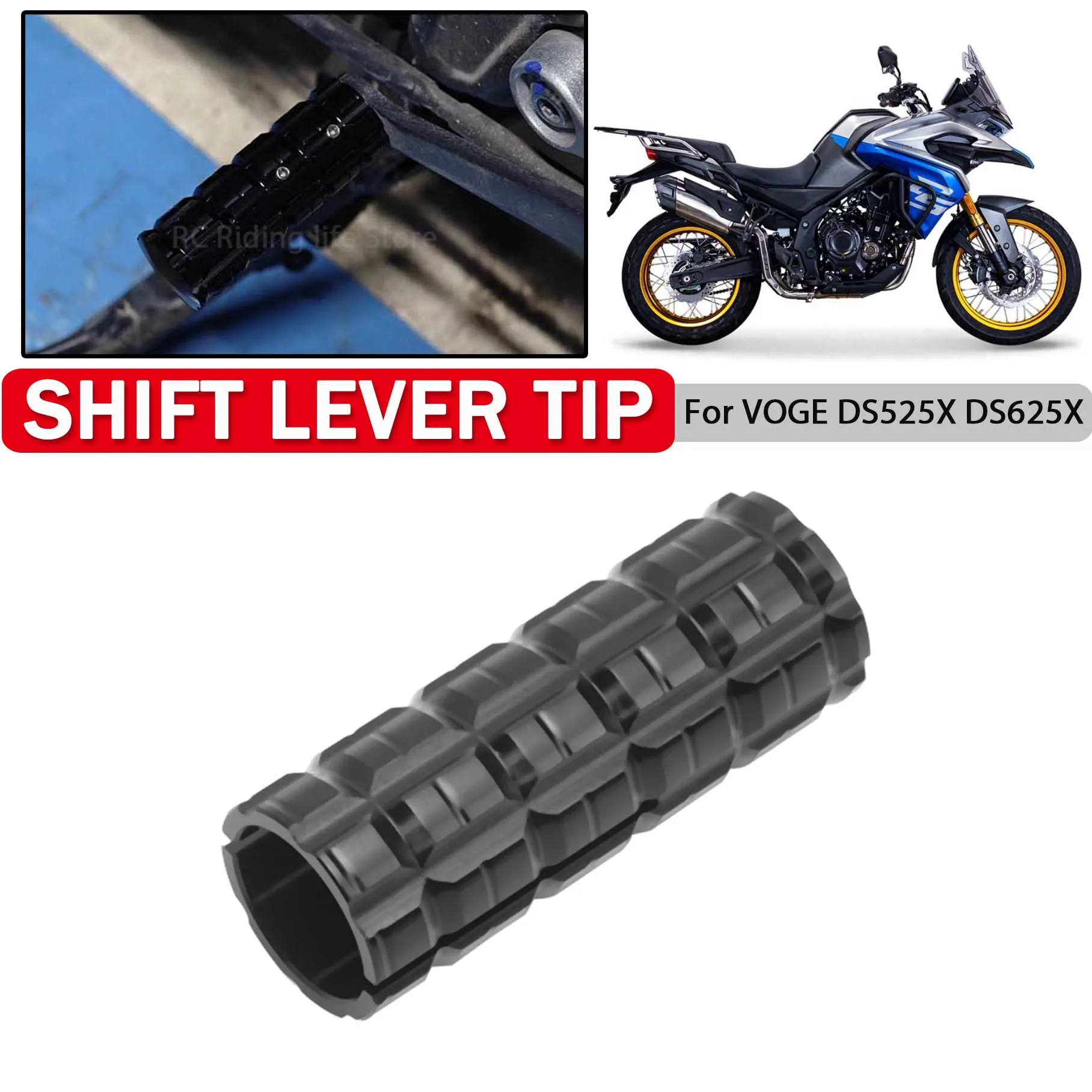 

Gear Shift Lever Tip Pedal Extension For VOGE DS525X DS625X DSX525 DSX625 525 DSX 625 525DSX Shifter Peg Enlarger Gear Lever