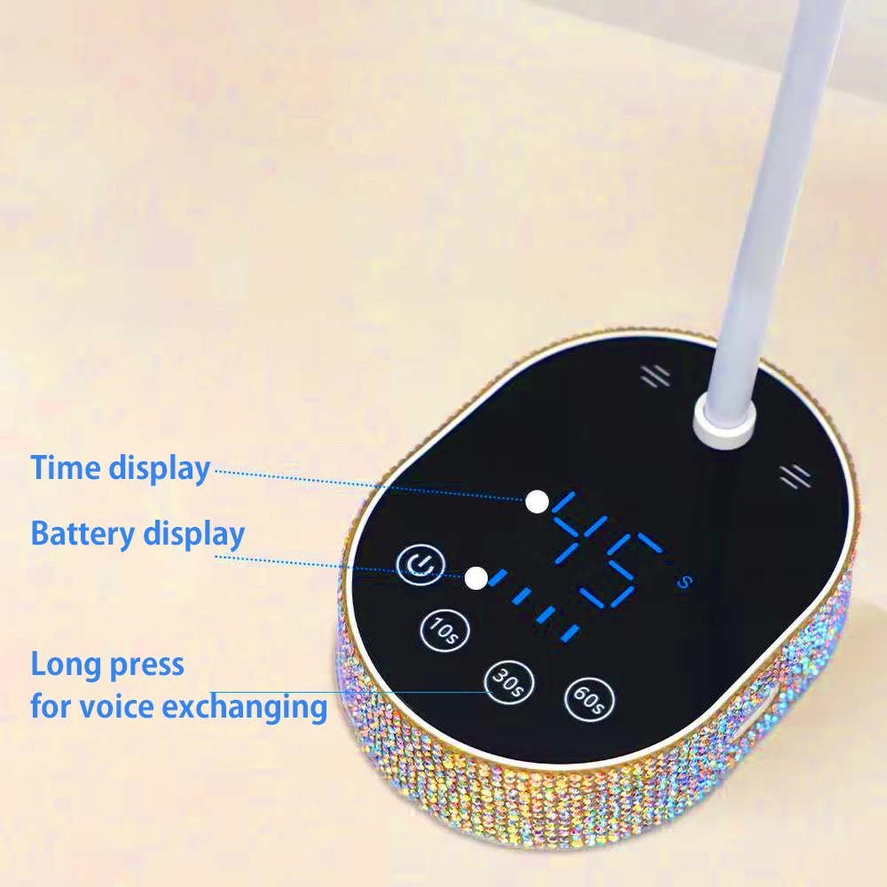 Draadloze UV LED-nagellamp Oplaadbare professionele draagbare nageldroger Mini nagelbureaulamp UV-uithardingslamp Lichten Automatische detectie