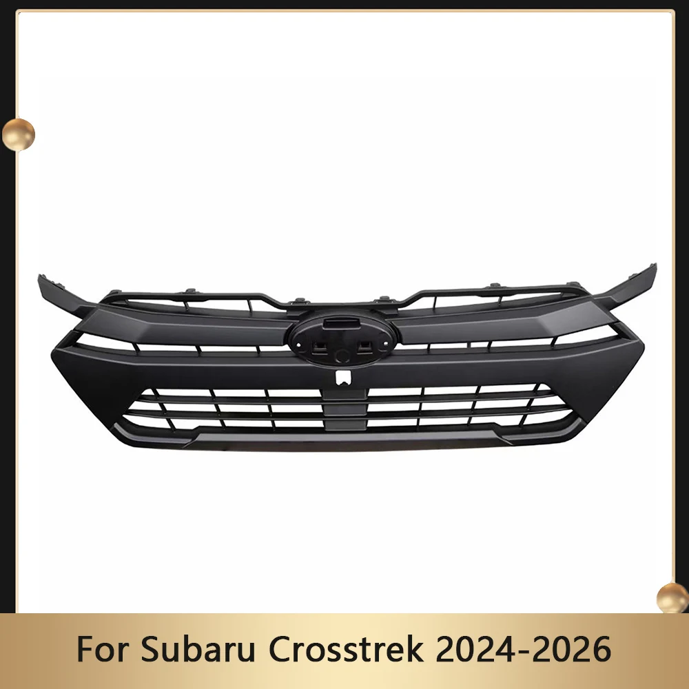 Car Front Bumper Grill Assembly Racing Grille Mesh Cover For Subaru Crosstrek 2024 2025 2026 Upgrade Radiator Grills Guard Grid