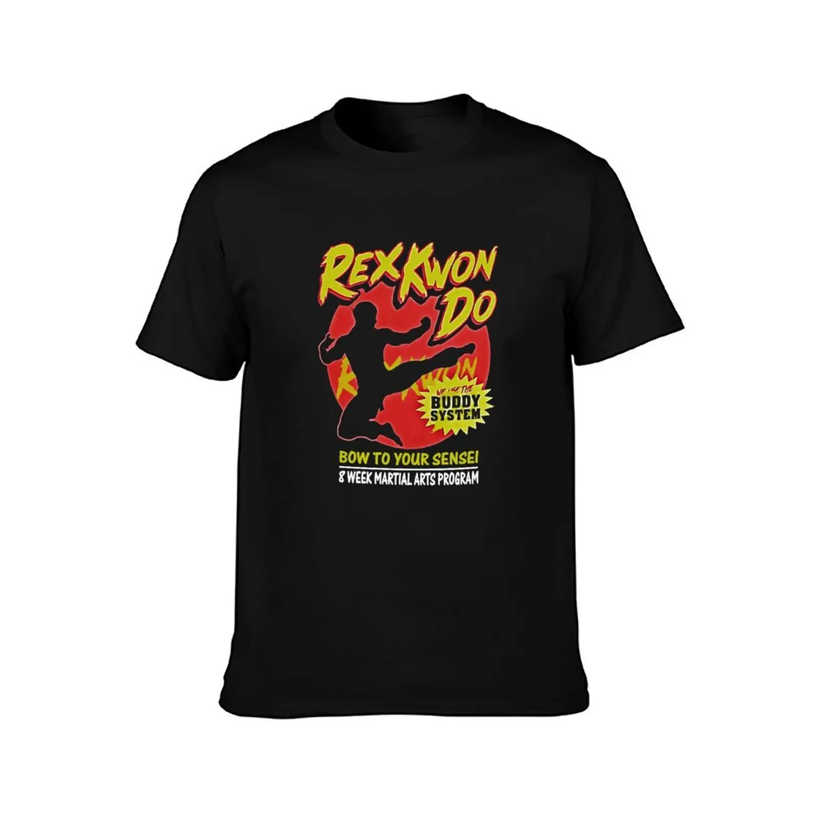 buddy system napoleon art dynamite T-Shirt, Summer Casual Cotton Tee, Oversized Streetwear Tops, Vintage Graphic Print