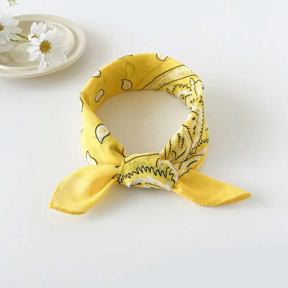 

Headband Small Square Scarf Scarf Hair Band Hip Hop Cashew Nut Print Scarves Clothing Accessories Hair Scarf Printed Silk Scarf