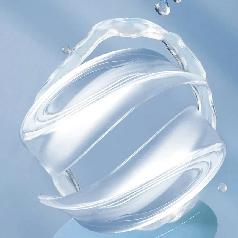 نعل داخلي لزيادة الارتفاع من جل السيليكون، حشوات رفع الكعب، واقي للعناية بالقدم، وسادة مرنة لدعم قوس القدم للجنسين