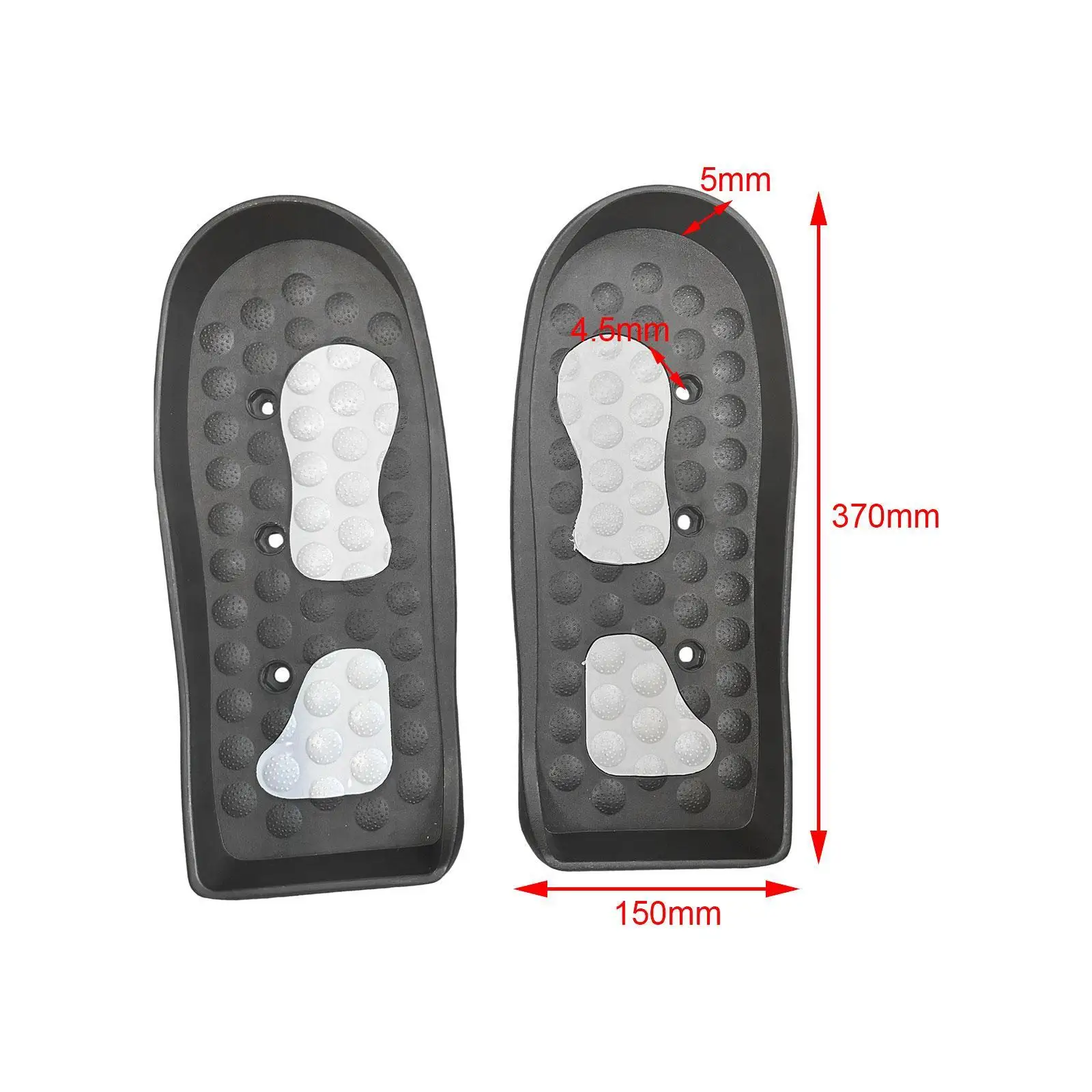 Universal Elliptical Machine Pedals Lightweight for Workout Gym Supplies