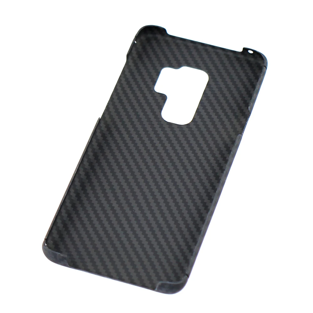 New! Real Aramid Fiber Carbon Fiber Phone For Galaxy S9 Plus S9 Light Thin Phone Anti-fall Protective Shell CASE Cover