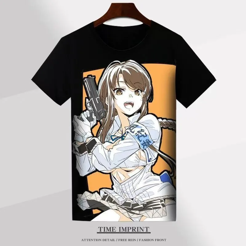 جديد أنيمي Nukitashi تي شيرت هدية أنيمي قميص الرجال النساء للجنسين قميص أنيمي الملابس